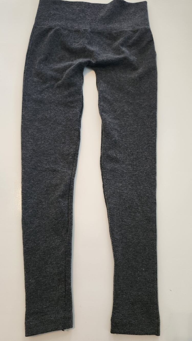 A New Day Women's Seamless High Waisted Leggings Heather Gray Size L/XL #574